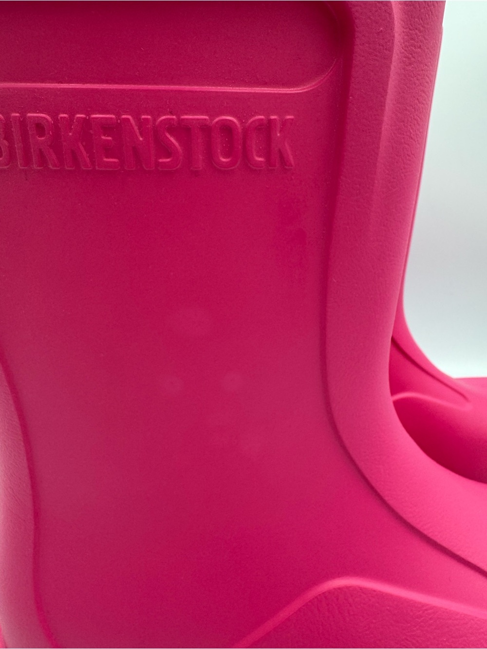 NEW Birkenstock Derry Kids Girls EVA Neon Pink Waterproof Rain Boots EU 34 - Picture 16 of 17
